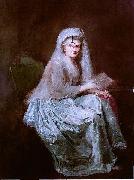anna dorothea therbusch Selbstportrat mit dem Einglas Spain oil painting artist